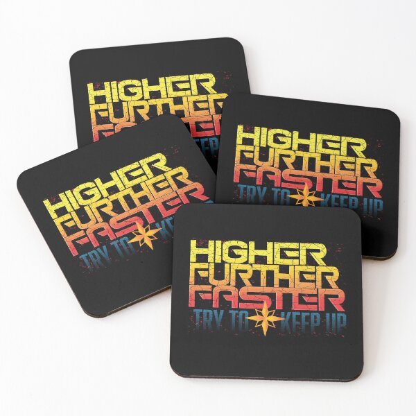 Item preview, Higher further faster, superhero, comics,  designed and sold by Cheeky Companions.