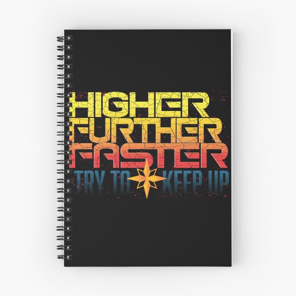 Item preview, Higher further faster, superhero, comics,  designed and sold by Cheeky Companions.
