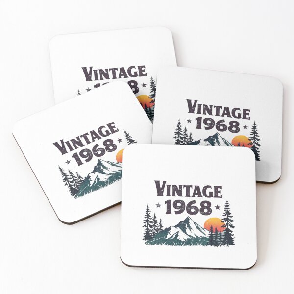 Item preview, 1968 Vintage Style, 60s Throwback, Retro T-Shirt, 1968 Nostalgia, Year of 1968, Retro 1968 Shirt, Vintage 1968 Gift Idea, Classic 1968 Apparel designed and sold by Colorful-Garden.