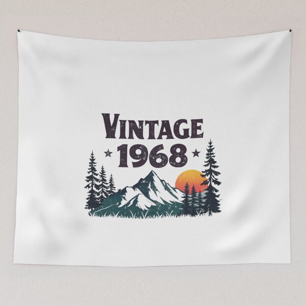 Item preview, 1968 Vintage Style, 60s Throwback, Retro T-Shirt, 1968 Nostalgia, Year of 1968, Retro 1968 Shirt, Vintage 1968 Gift Idea, Classic 1968 Apparel designed and sold by Colorful-Garden.