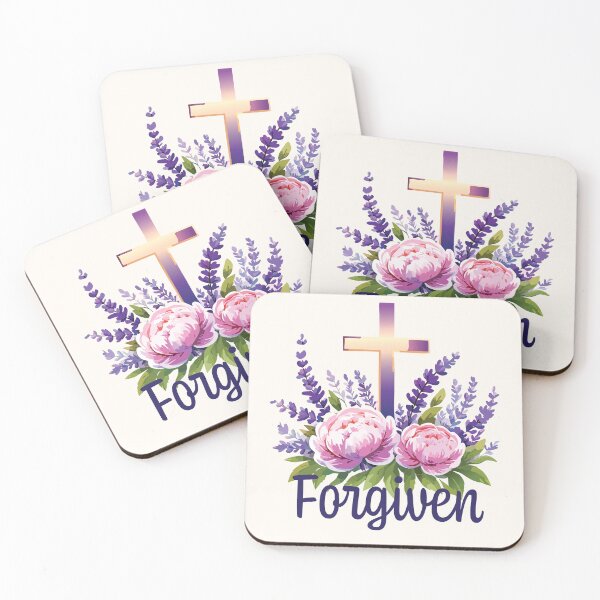Item preview, Forgiven and Free - Inspirational Christian Design designed and sold by CrossCrafted.