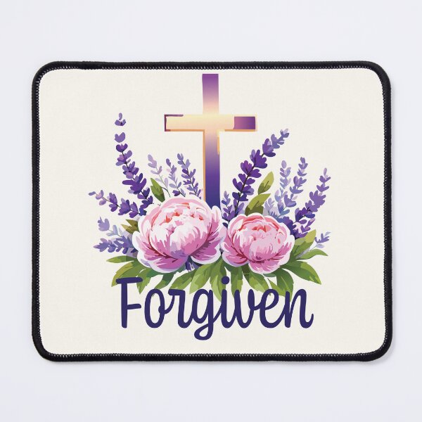 Item preview, Forgiven and Free - Inspirational Christian Design designed and sold by CrossCrafted.