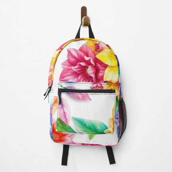 Item preview, Rainbow floral designed and sold by Neranchara.