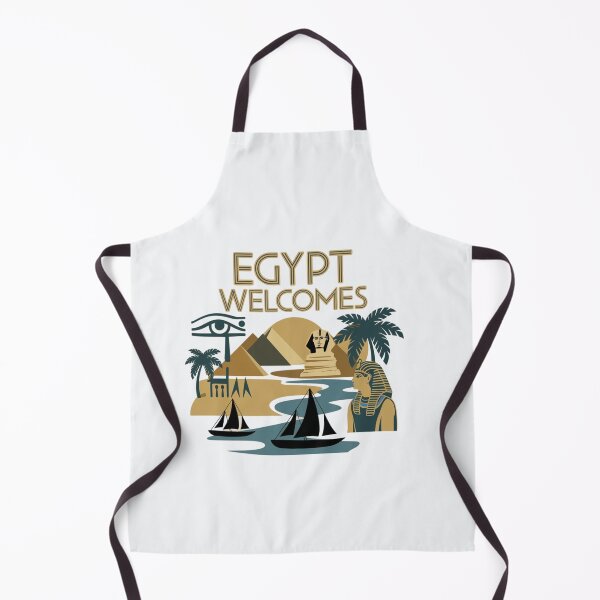 Item preview, Egypt Welcomes Flag Map Pyramids of Giza, Sphinx designed and sold by AnimalsDH305.