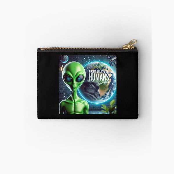 Item preview, I Don’t Believe In Humans: Aliens Conspiracy designed and sold by TrippyBunnyShop.