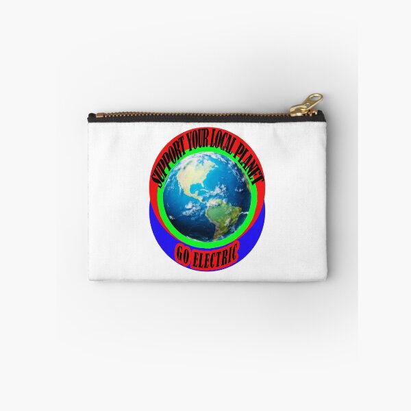 Item preview,   Support Your Local Planet - Go Electric...! designed and sold by 4ABetterPlanet.