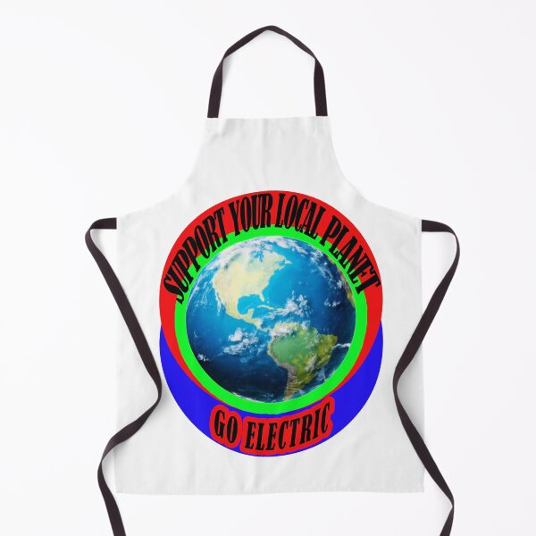 Item preview, Support Your Local Planet - Go Electric...! designed and sold by 4ABetterPlanet.