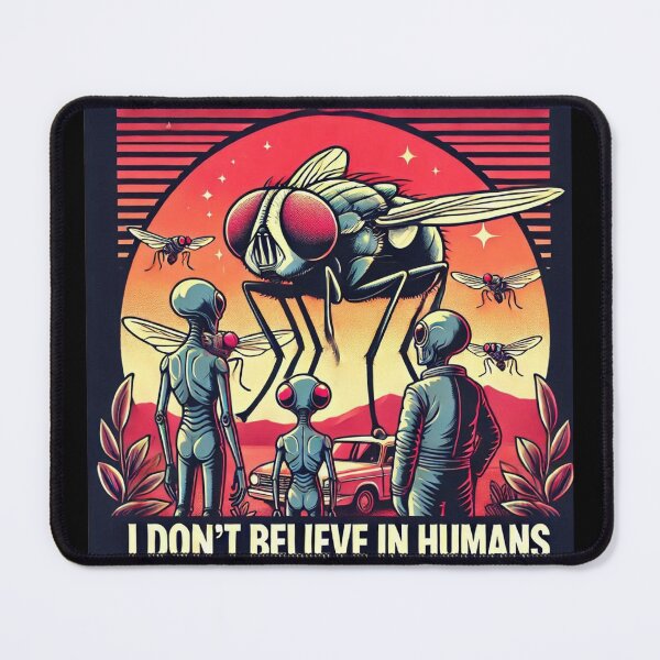 Item preview, I Don’t Believe In Humans: Aliens Conspiracy designed and sold by TrippyBunnyShop.