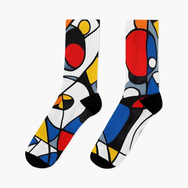 Item preview, Abstract Geometric Shapes in Bold Primary Colors designed and sold by Soul-Sparks.