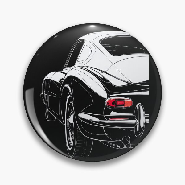 Item preview, Legendary Racing Sports Car Iconic Racing Car 911 Silhouette Back View designed and sold by yamegift.