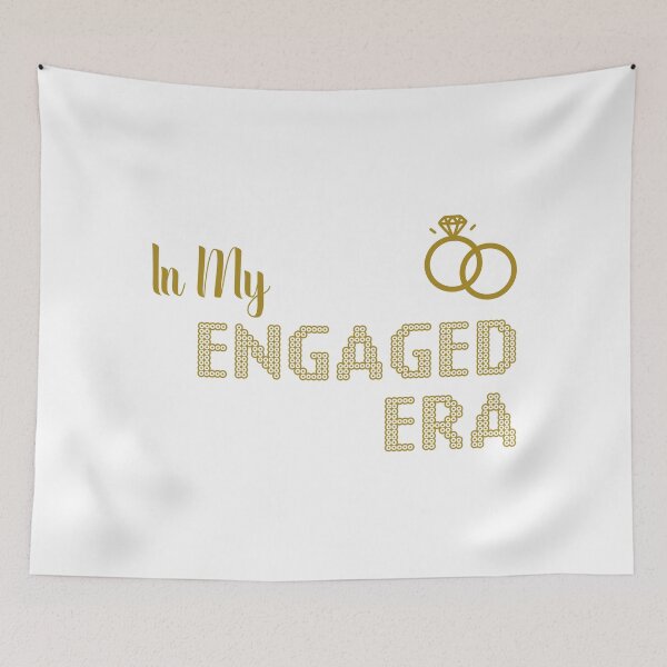 Item preview, In My Engaged Era, Unique designed and sold by villacreativa.