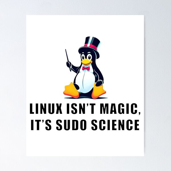 Artikel-Vorschau von Linux ist keine Zauberei, sondern Sudo-Wissenschaft, designt und verkauft von aviparshan.
