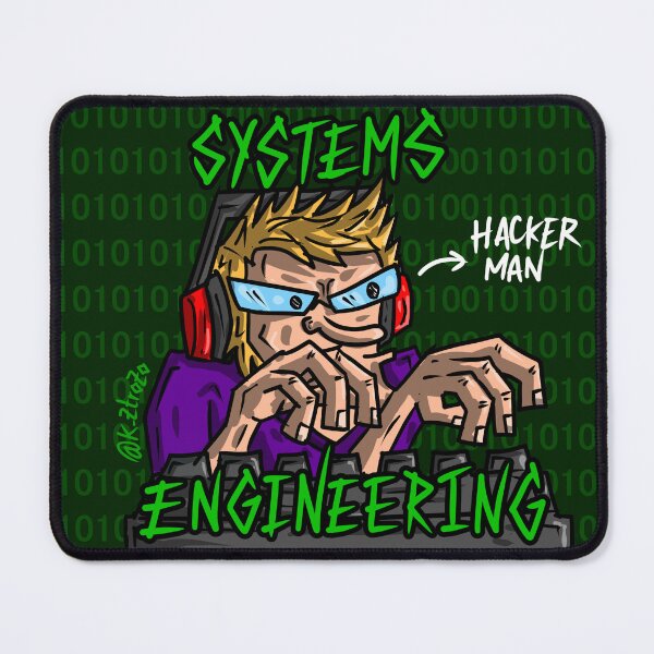 Item preview, Systems engineering - Systems Engineer - Matrix - hacker man designed and sold by Kztrozo.
