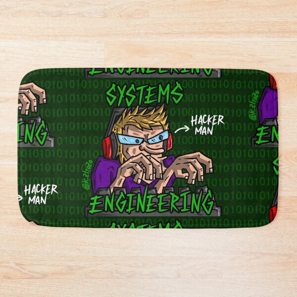 Item preview, Systems engineering - Systems Engineer - Matrix - hacker man designed and sold by Kztrozo.