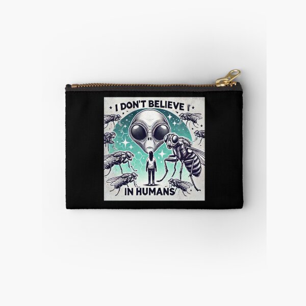 Item preview, I Don’t Believe In Humans: Aliens Conspiracy designed and sold by TrippyBunnyShop.