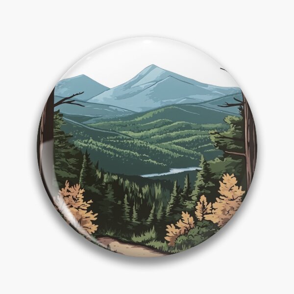 Item preview, Green Mountain National Forest Serene Nature Landscape Art designed and sold by zax454.