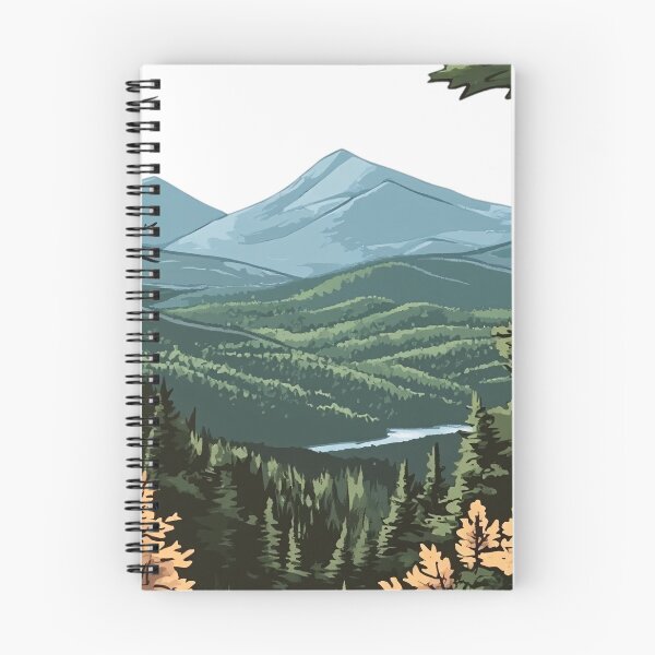 Item preview, Green Mountain National Forest Serene Nature Landscape Art designed and sold by zax454.