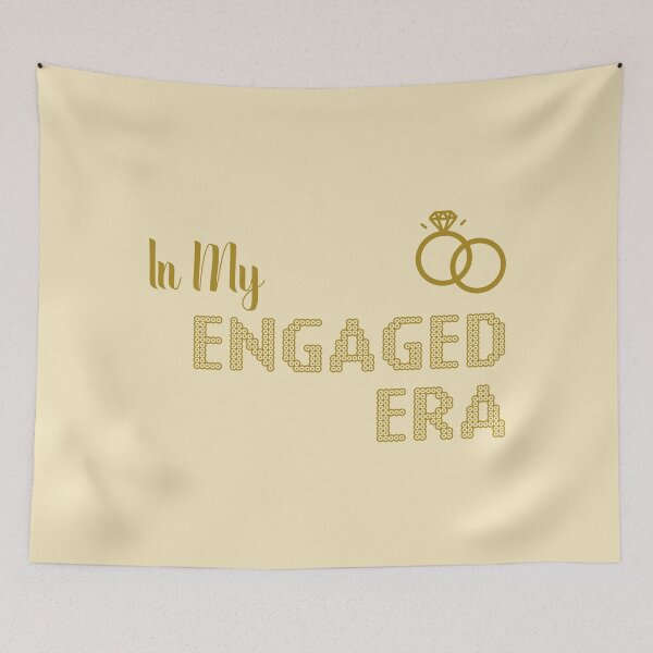 Item preview, In My Engaged Era, Unique designed and sold by villacreativa.
