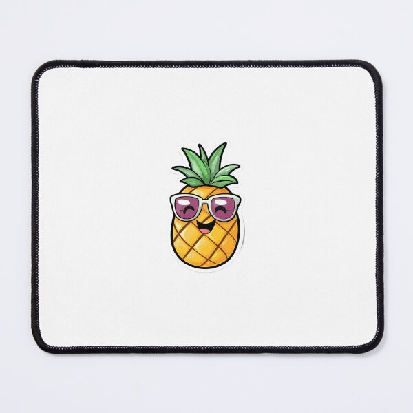 Item preview, cute cartoon pineapple sticker designed and sold by Elfinsarts17.