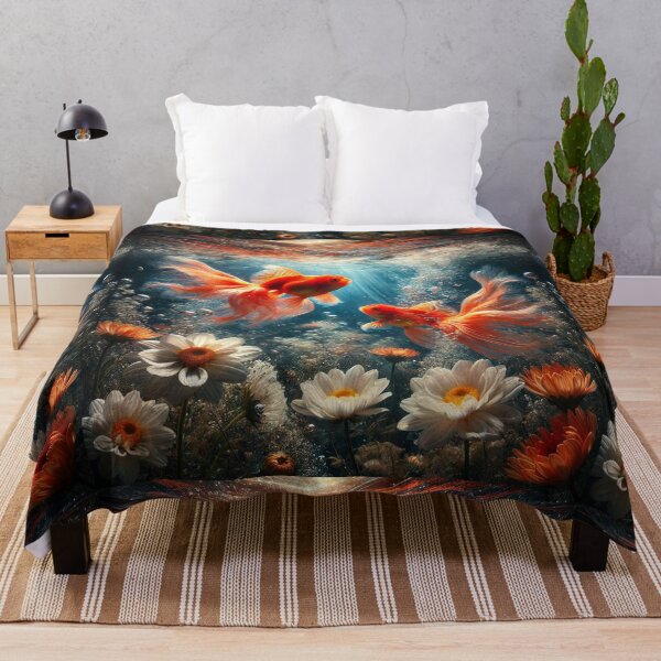 Item preview, The Dance of Goldfish designed and sold by Sadia Jannat.
