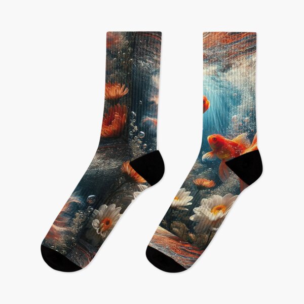 Item preview, The Dance of Goldfish designed and sold by Sadia  Jannat.
