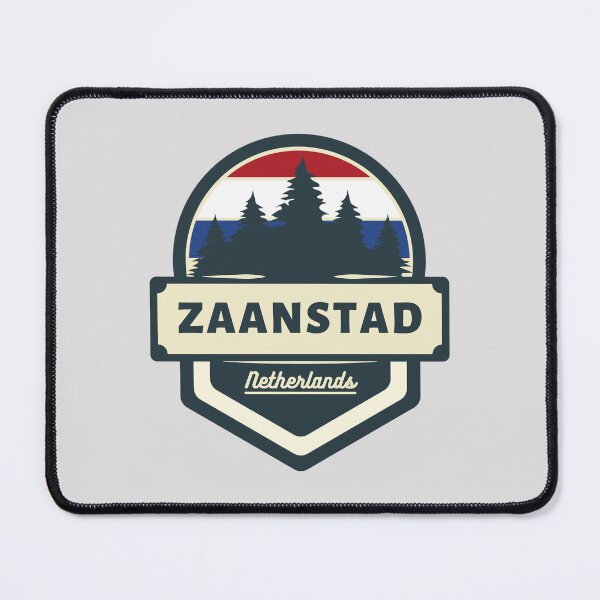 Item preview, Zaanstad Netherlands Retro Vintage Badge designed and sold by World Designs.