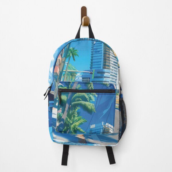Item preview, cool car on coast anime illustration designed and sold by Mauswohn.