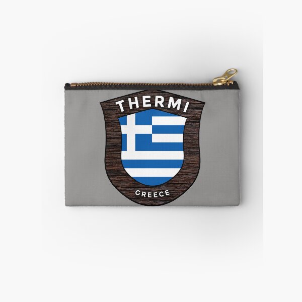 Item preview, Thermi Greece Emblem Flag designed and sold by World Designs.