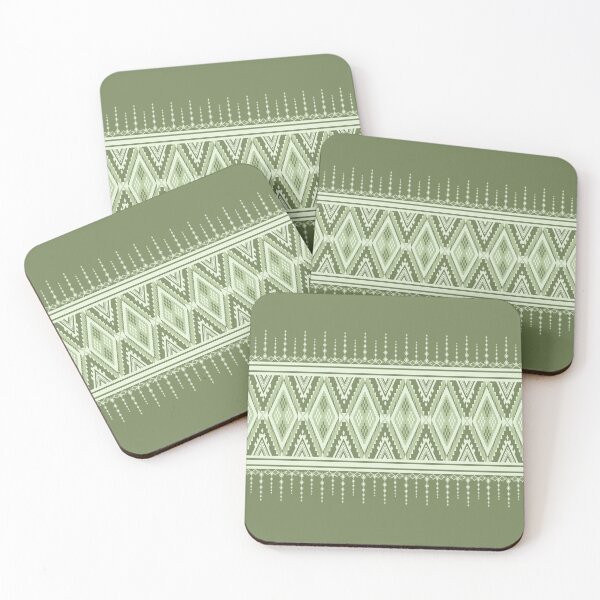 Item preview, Geometric Tribal Textile Pattern designed and sold by kasune-shop.