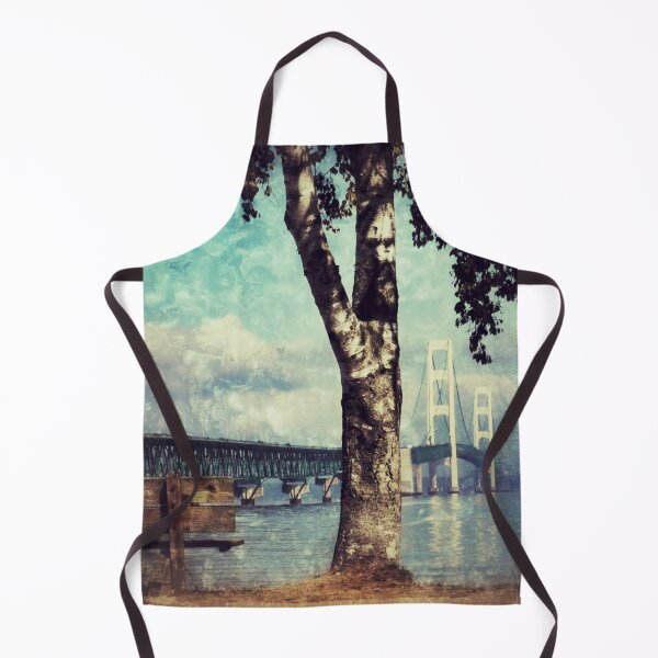 Item preview, Mackinac Bridge Grunge designed and sold by WOTWPhotography.