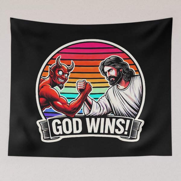 Item preview, God Wins designed and sold by plushism.
