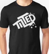 Tilted Towers Graffiti Logo White Fortnite Battle Royale Unisex T-Shirt
