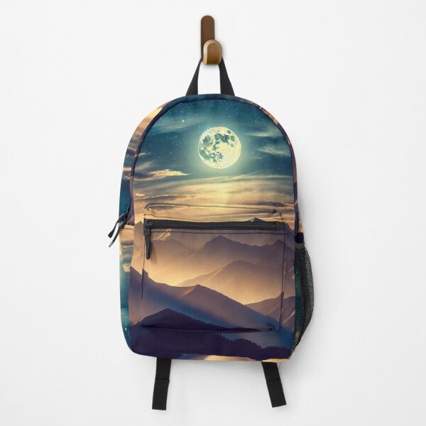 Item preview, Moonlit Mountain Majesty designed and sold by Sadia Jannat.