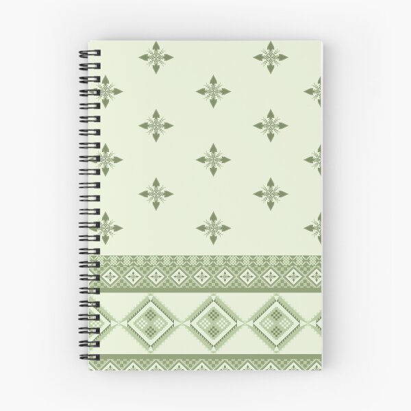 Item preview, Geometric Tribal Textile Pattern green tone designed and sold by kasune-shop.