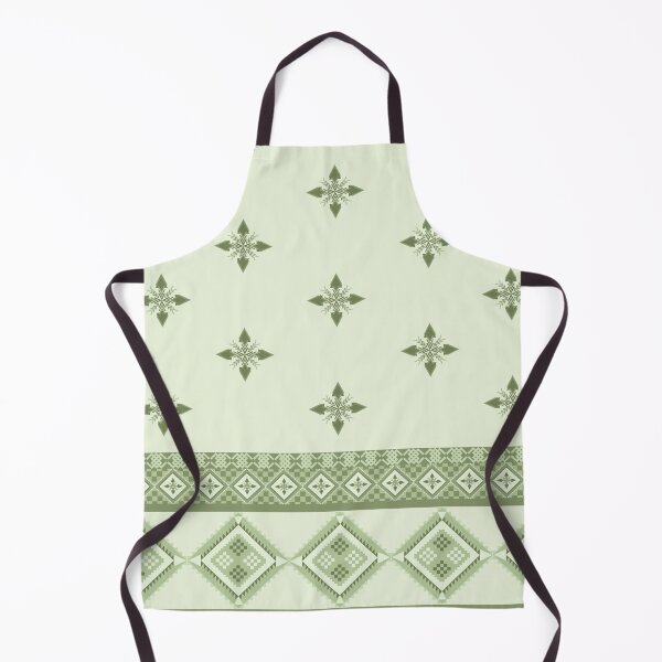 Item preview, Geometric Tribal Textile Pattern green tone designed and sold by kasune-shop.