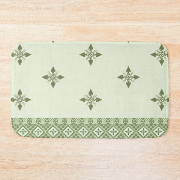 Item preview, Geometric Tribal Textile Pattern green tone designed and sold by kasune-shop.