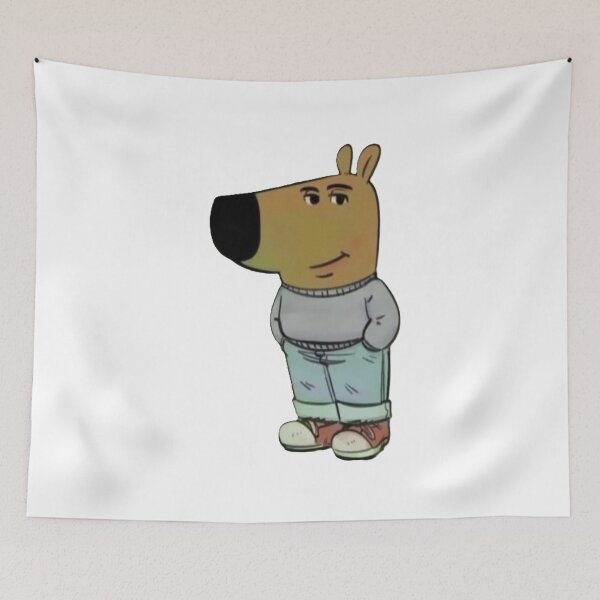 Item preview, Chilling Cartoon Dog – Funny Character Design with Style designed and sold by Pinfinest.