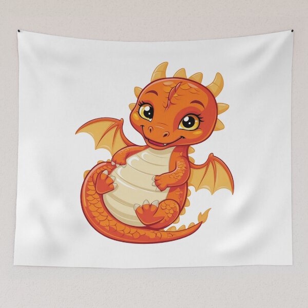 Item preview, Cute Baby Dragon designed and sold by CuteopiaGallery.