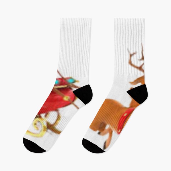 Item preview, Santa Claus and his reindeer designed and sold by Stefan-dizain12.
