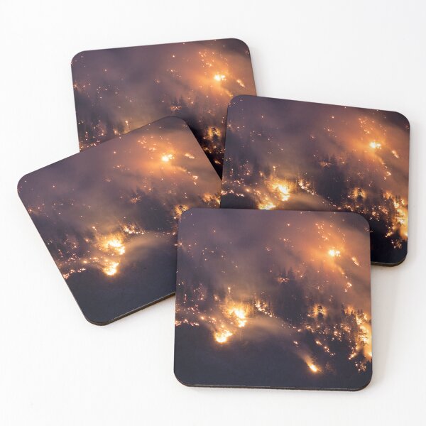 Item preview, Forest Fire at Night Abstract designed and sold by Imladris01.