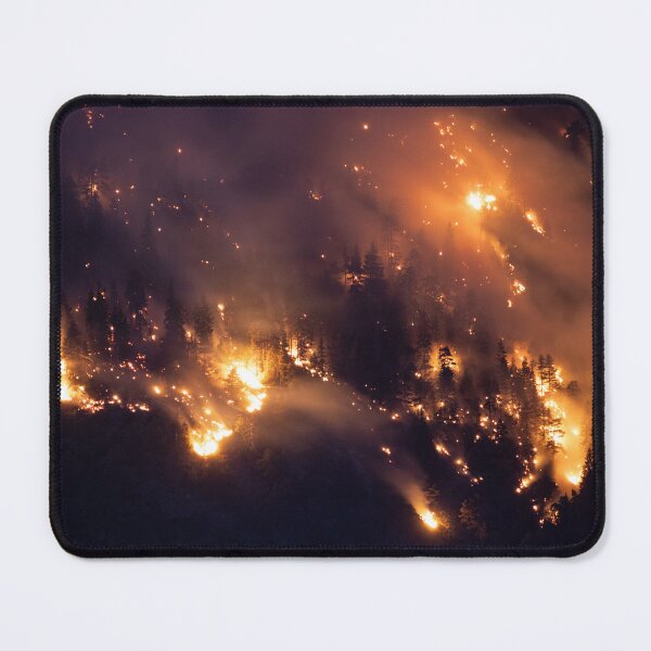 Item preview, Forest Fire at Night Abstract designed and sold by Imladris01.