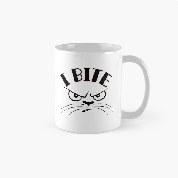 Item preview, I bite because i care, cat bite designed and sold by YellowishStore.
