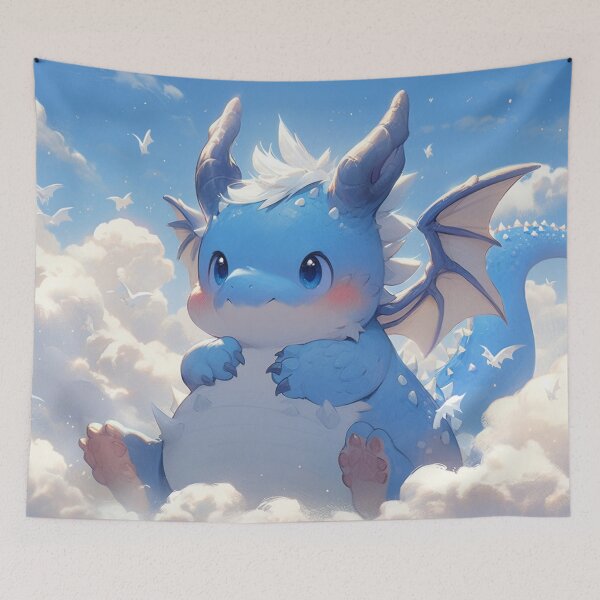Item preview, Cute Big Baby Cloud Dragon designed and sold by CuteopiaGallery.