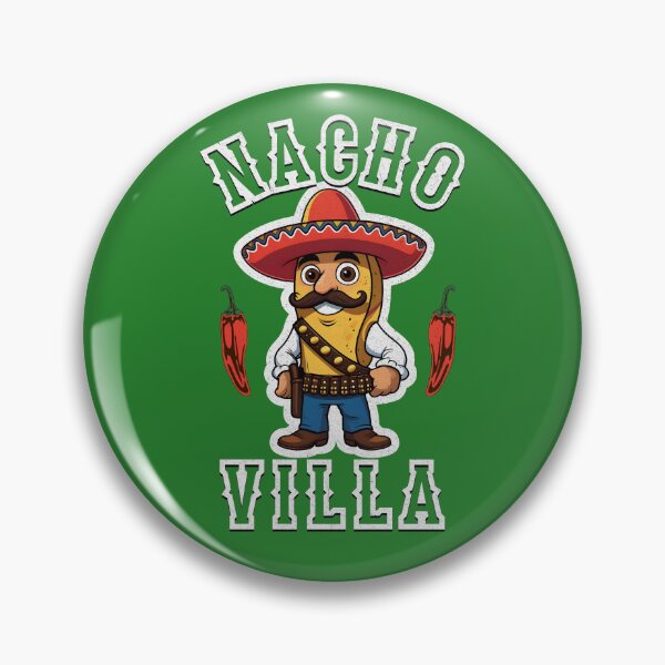Item preview, Nacho Villa | Funny Mexican Nachos T-shirt designed and sold by silverback79.
