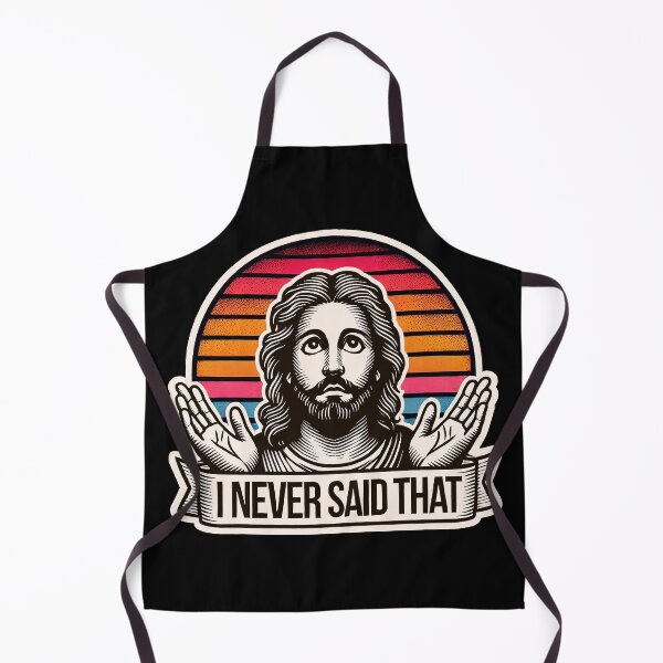 Item preview, I Never Said That Jesus meme designed and sold by plushism.