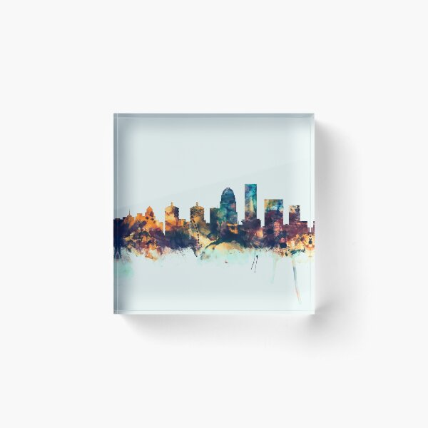 Item preview, Louisville Kentucky City Skyline designed and sold by ArtPrints.