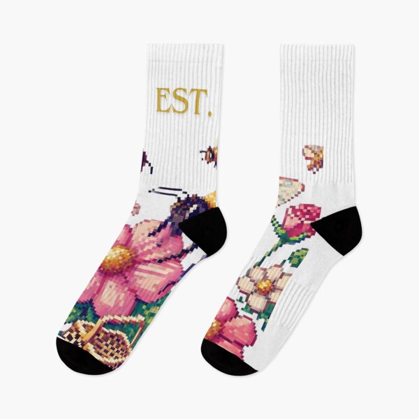 Item preview, Pixelated garden theme designed and sold by Sugar Wisdom .