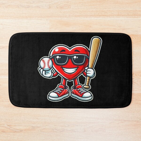Item preview, Cool Baseball Heart Valentine's Day designed and sold by Berkako.
