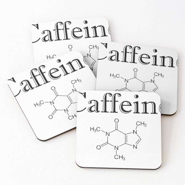 Item preview, Caffeine Molecule designed and sold by Line Designs By Duck.