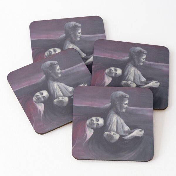 Item preview, 3 Girls in the Mountains - Real Painting designed and sold by ValkArts.